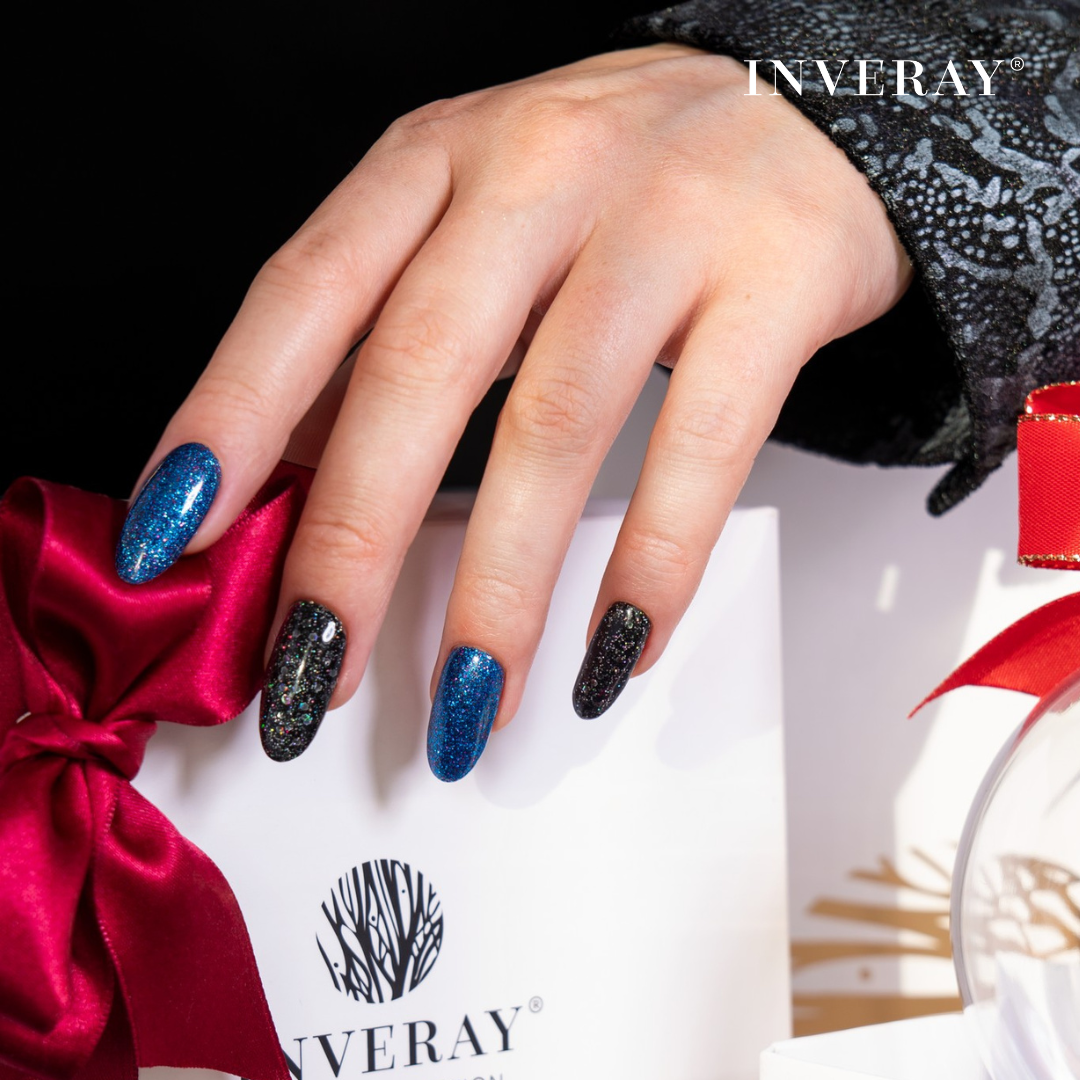 Brokatowy manicure Inspiracja 16