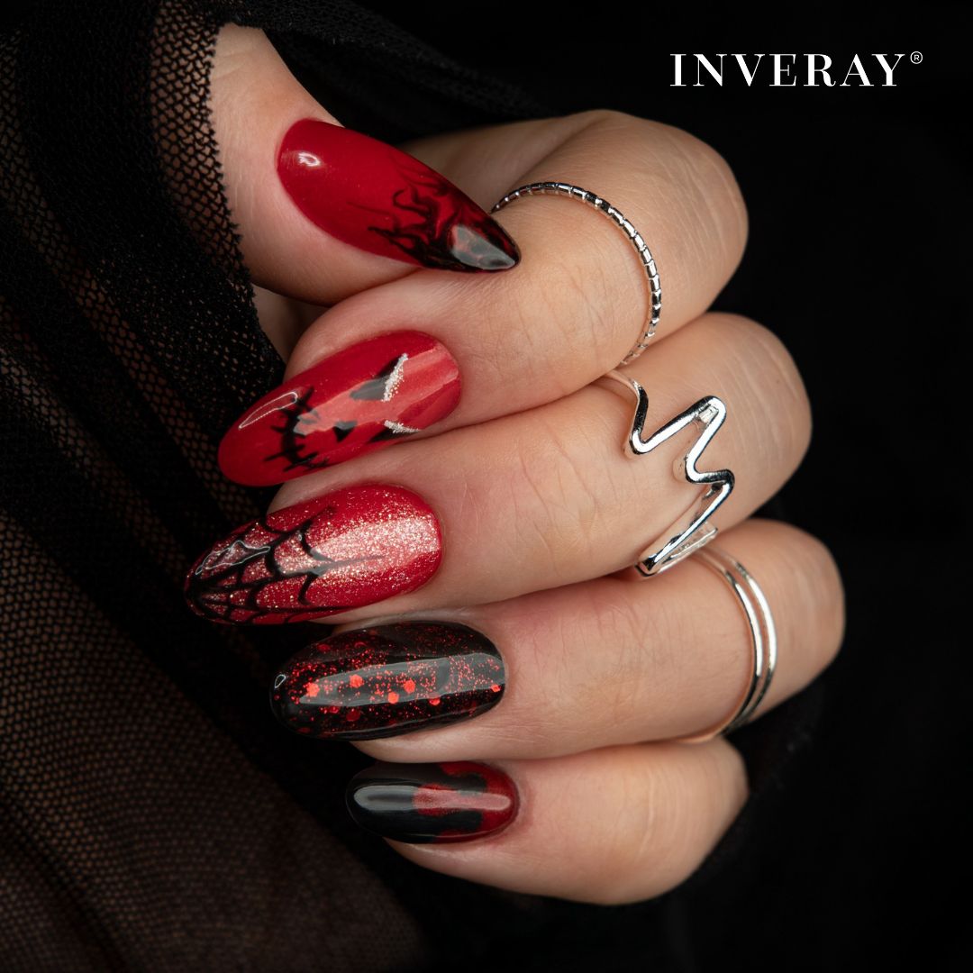 Pumpkin nails - inspiracja nr 002