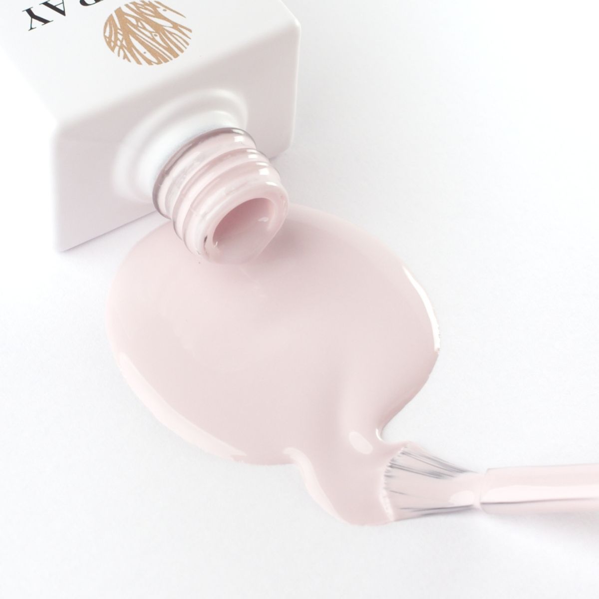 Lakier hybrydowy beżowa szarość no. 207 · MISTY LILAC DREAM - Image 2