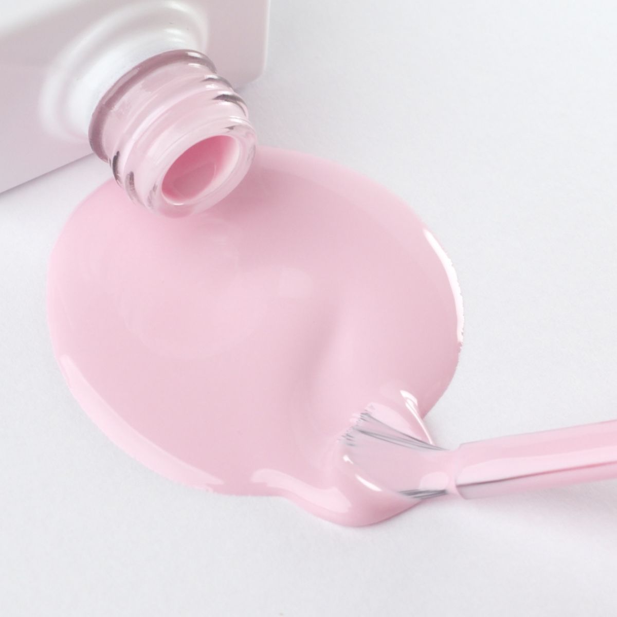 Lakier hybrydowy pudrowy róż no. 209 · GLOW OF ANGELIC THOUGHT - Image 2