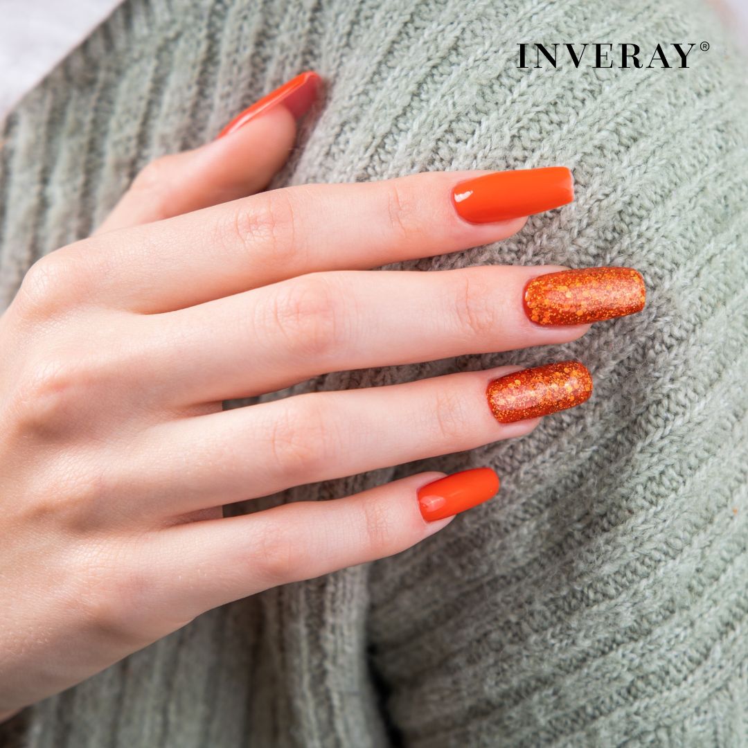 Pumpkin nails - inspiracja nr 008