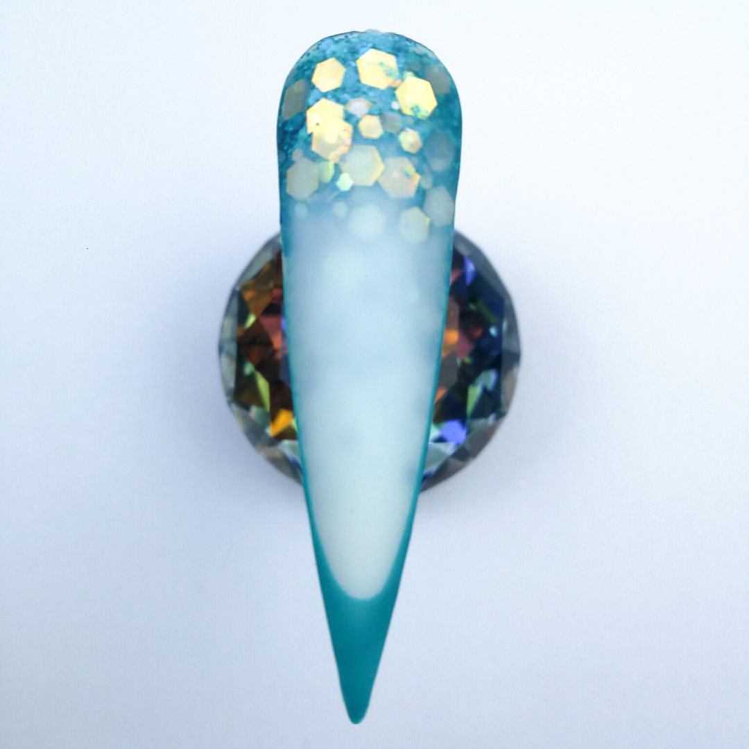 Princess nails z frenchem