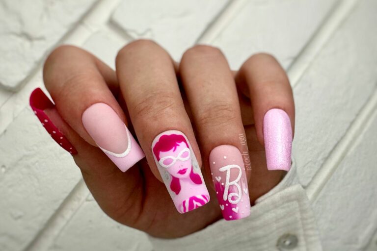 Barbie nails - manicure krok po kroku