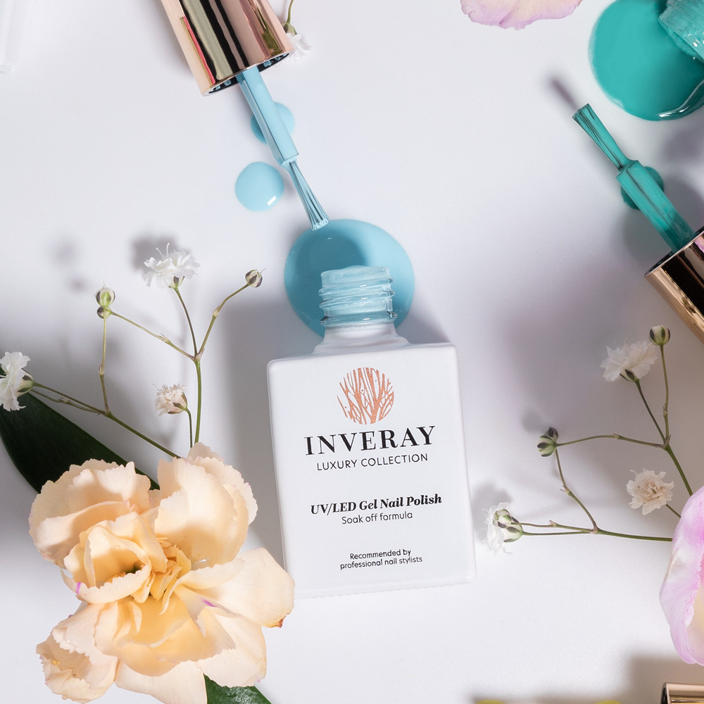 Zdjęcie katalogowe lakier niebieski i mięta