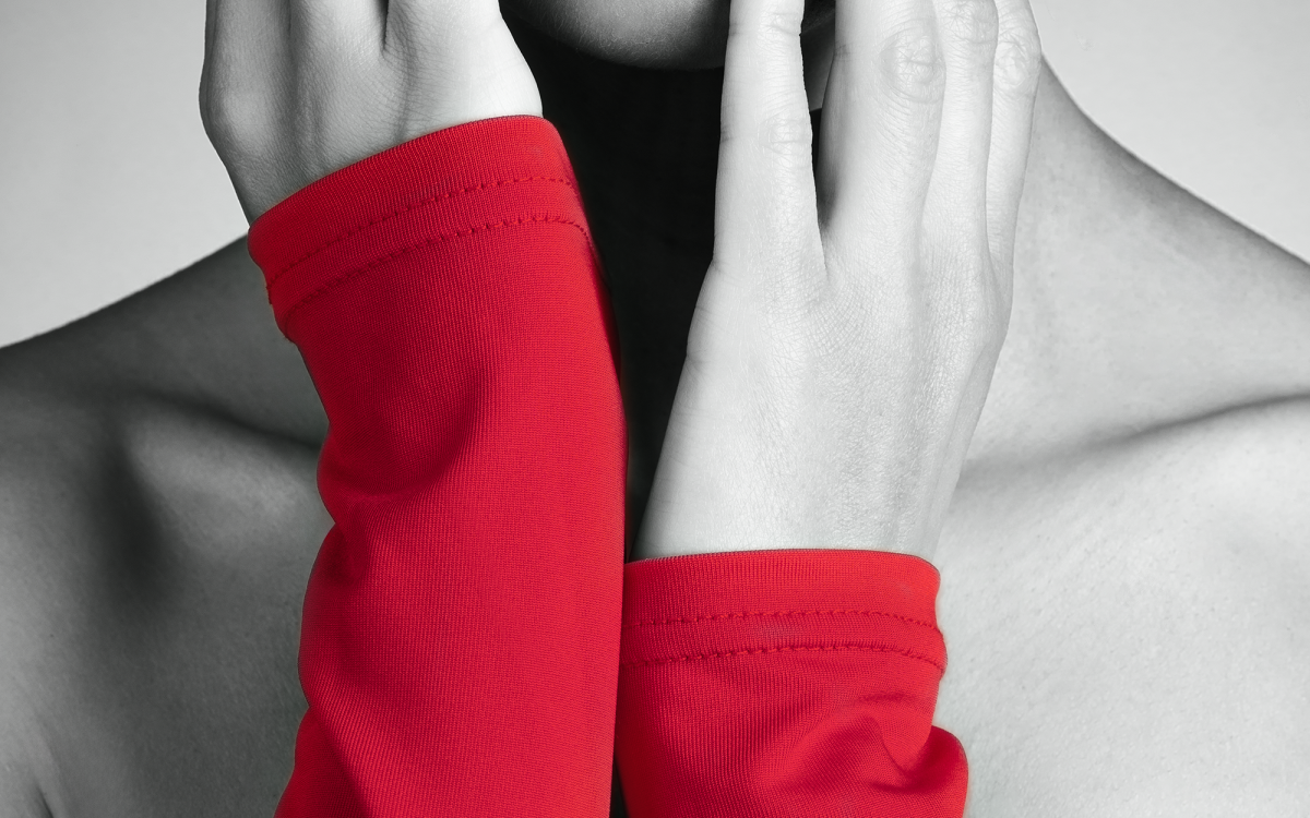 czerwone paznokcie lakier hybrydowy