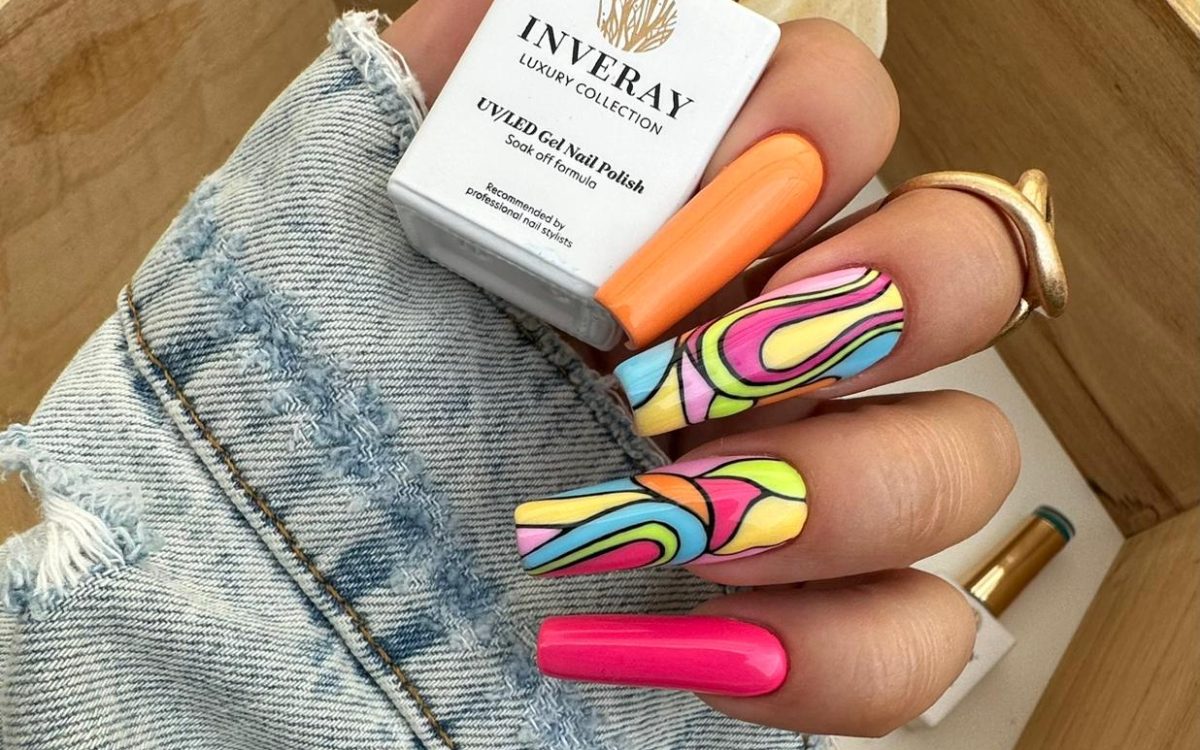 festiwalowe paznokcie