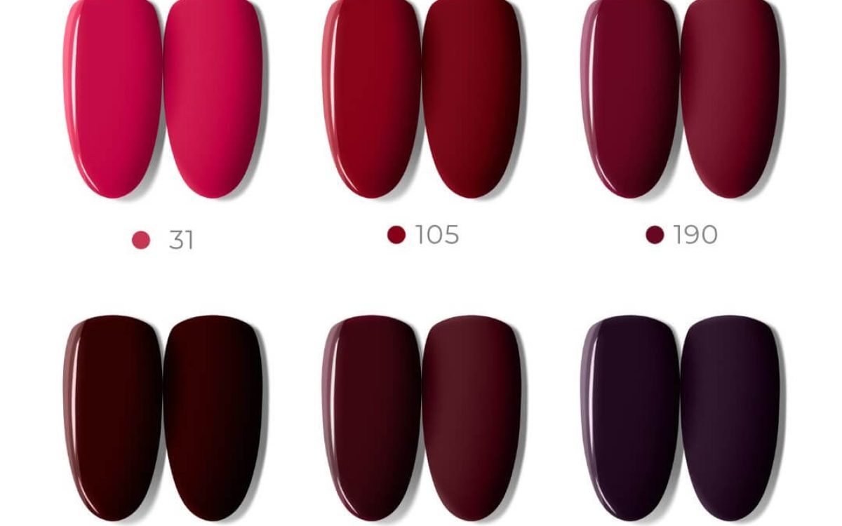 Modne ciemne paznokcie na jesień