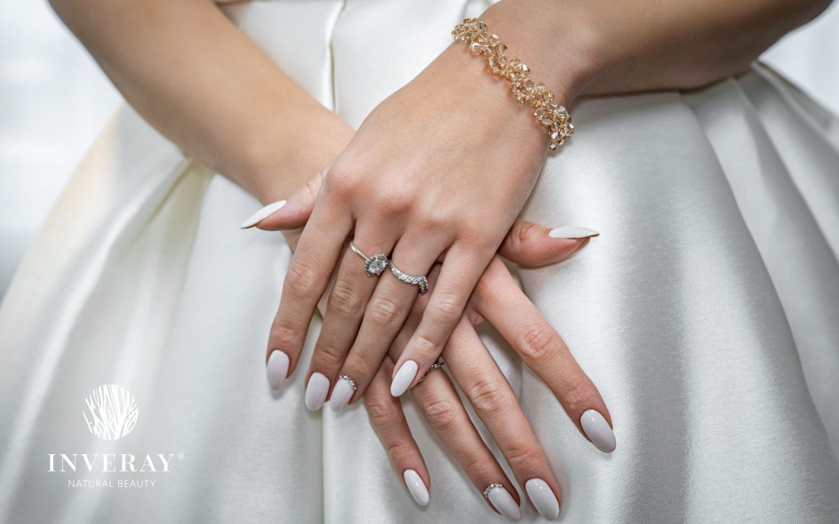 paznokcie dla panny młodej