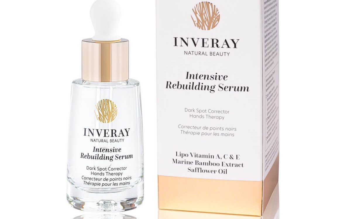 Serum odbudowujące wraz z opakowaniem