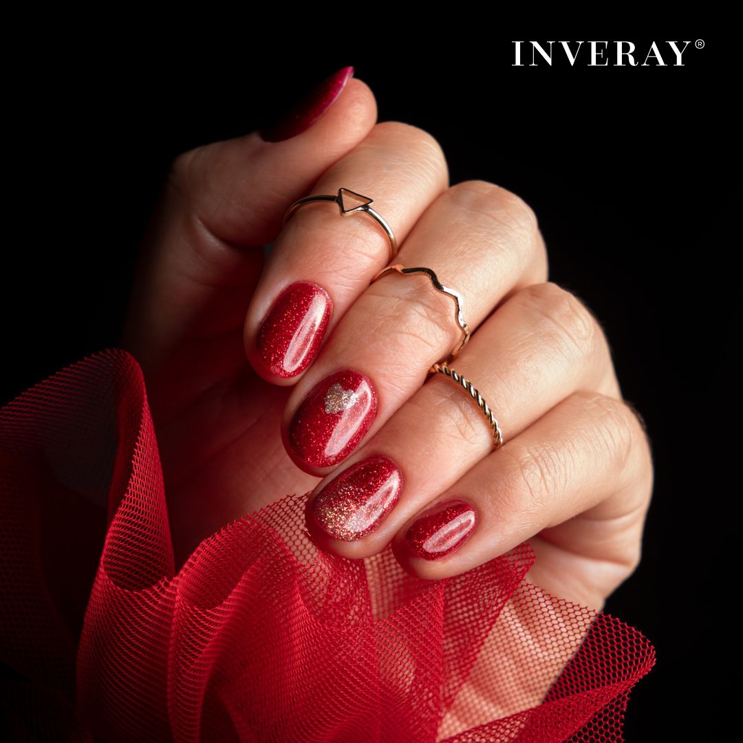 Inspiracja Nr 77, brokatowy manicure