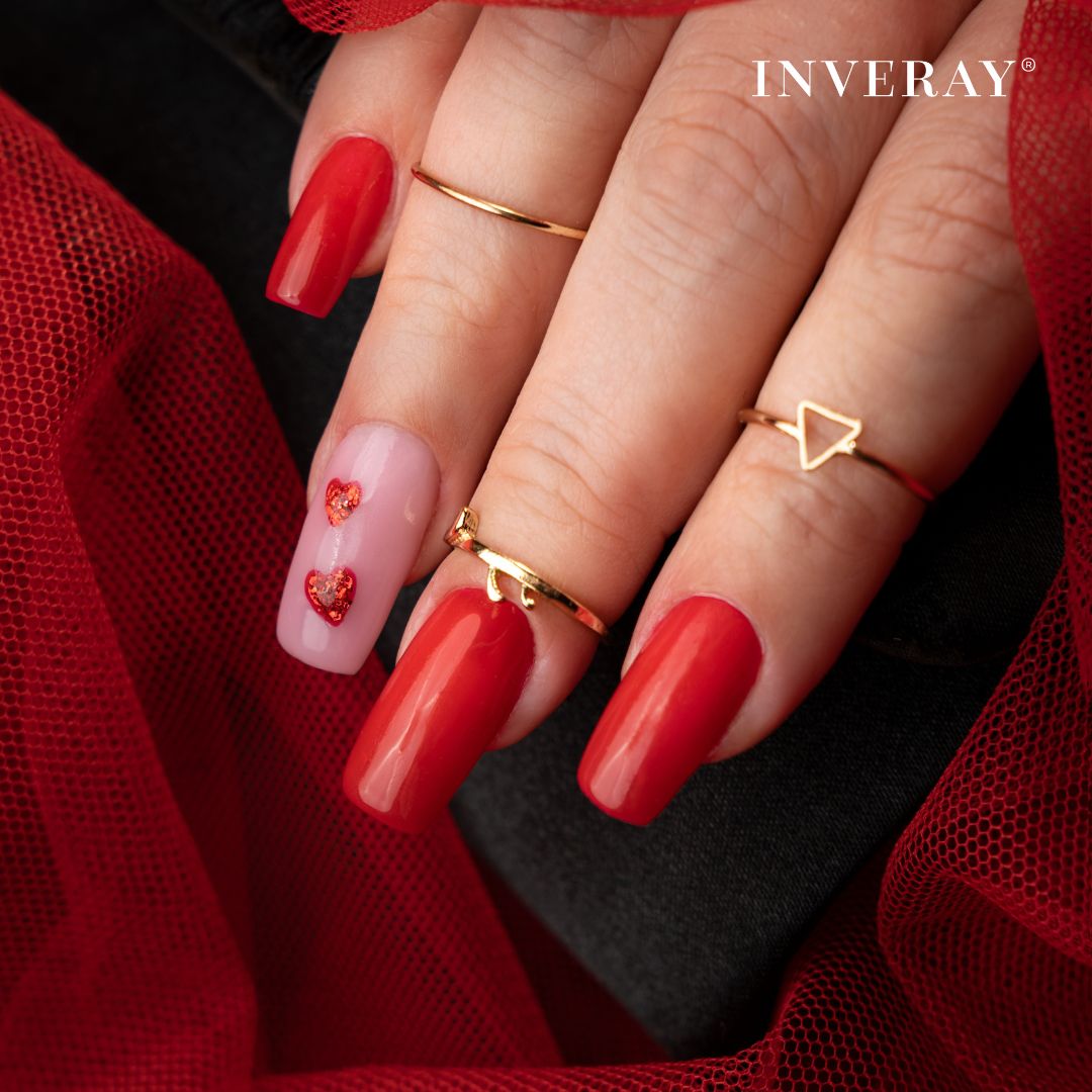 Inspiracja Nr 82, serduszka czerwone