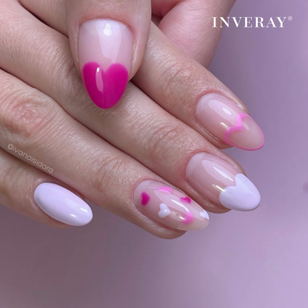 Inspiracja Różowe serduszka