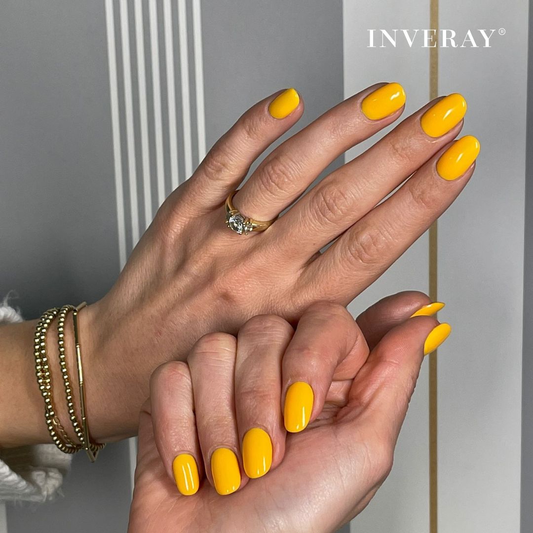 Inspiracja Nr 98, pomarańczowy manicure