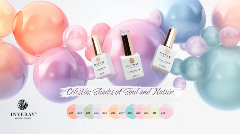 PAZNOKCIE WIOSENNE 2025 Z INVERAY. INSPIRACJE STYLIZACJI HYBRYDOWYCH W MODNYCH KOLORACH.