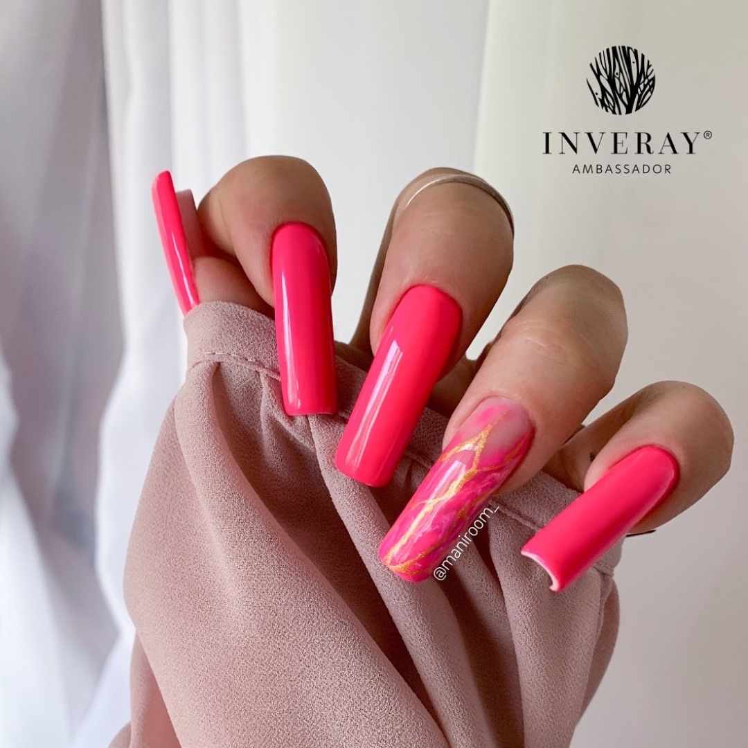 Lakier hybrydowy neonowy róż No. 024 · JOY - Image 3