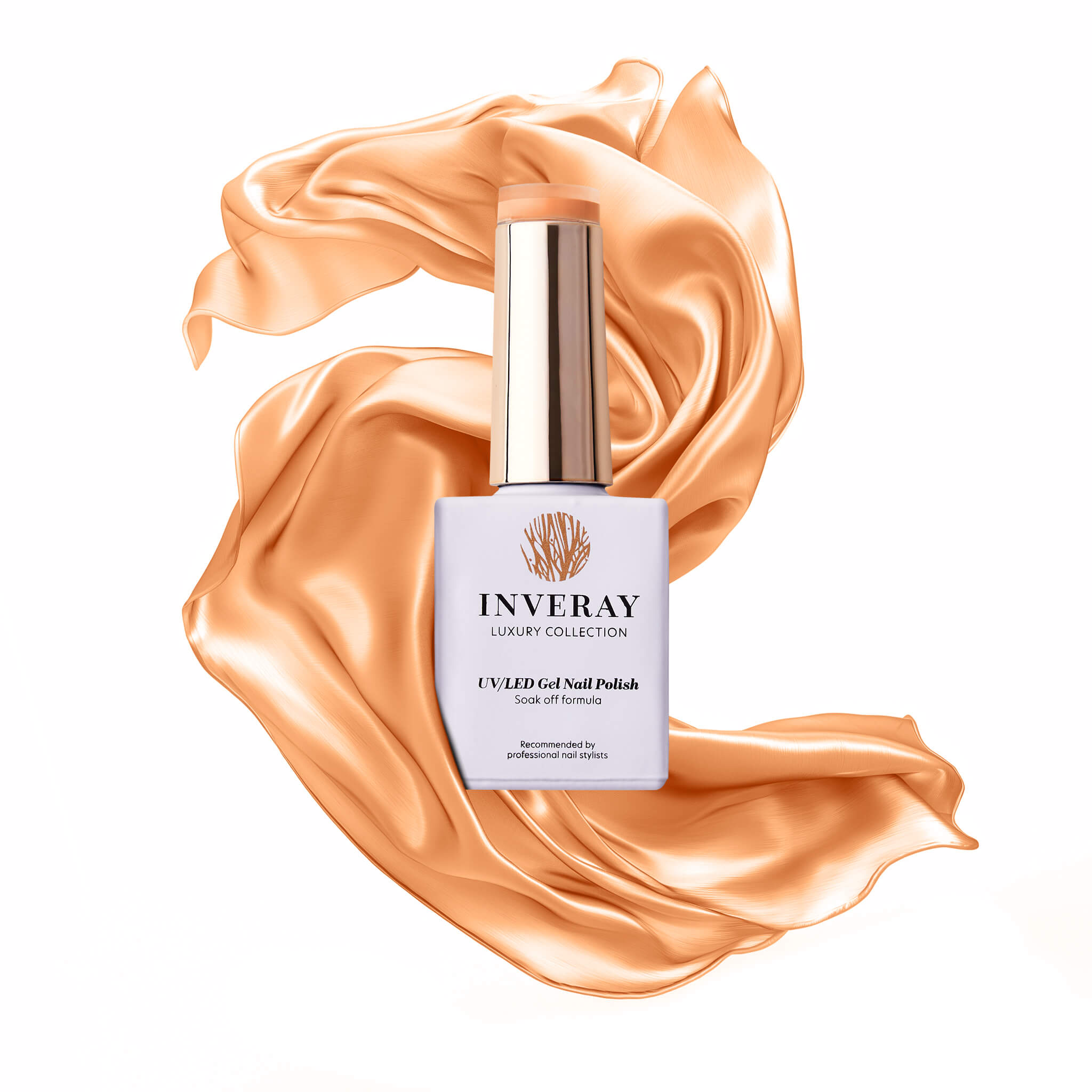 Lakier hybrydowy No. 002 - w odcieniu brzoskwiniowym - główny widok produktu