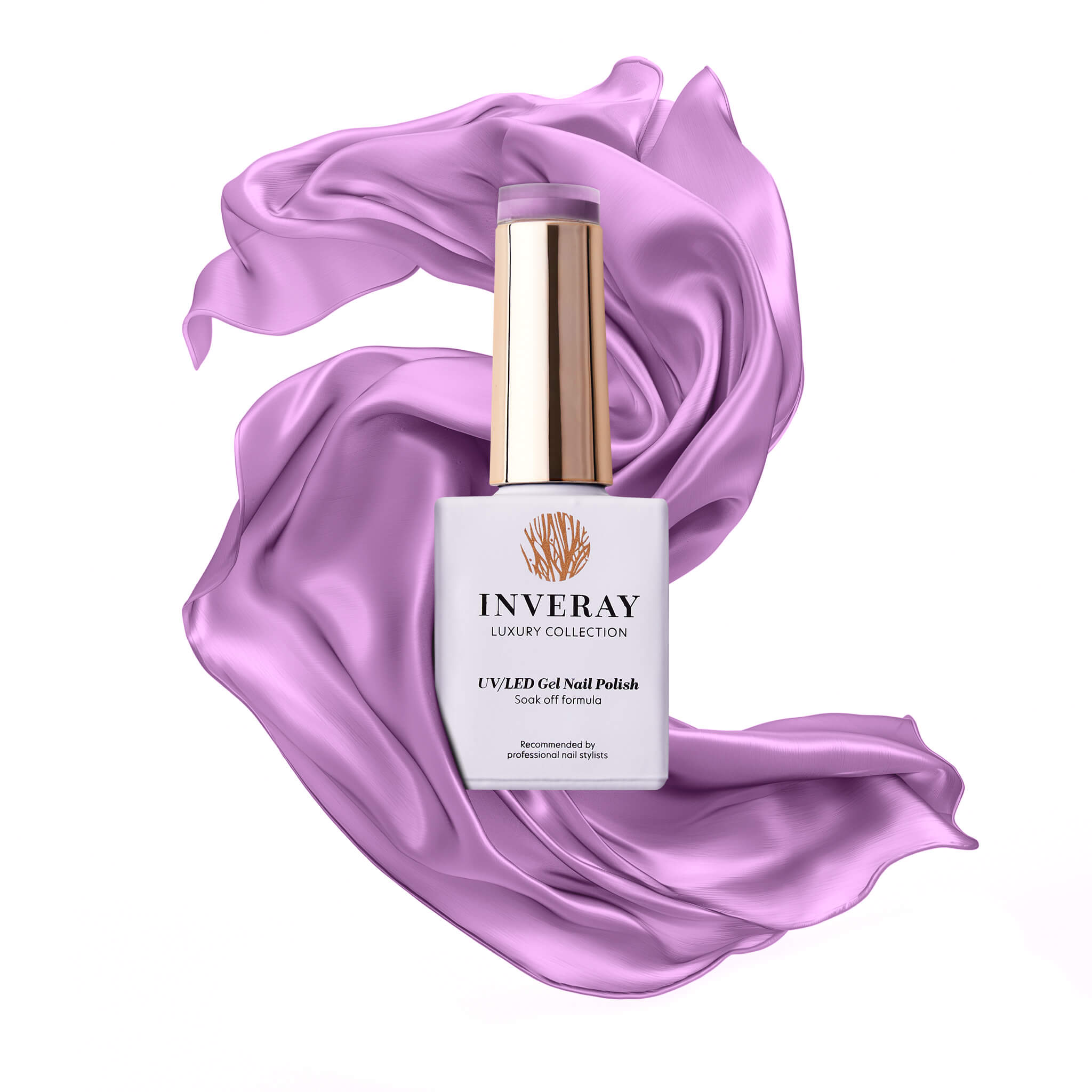 Lakier hybrydowy No. 017 - w odcieniu chłodny fioletowy - główny widok produktu