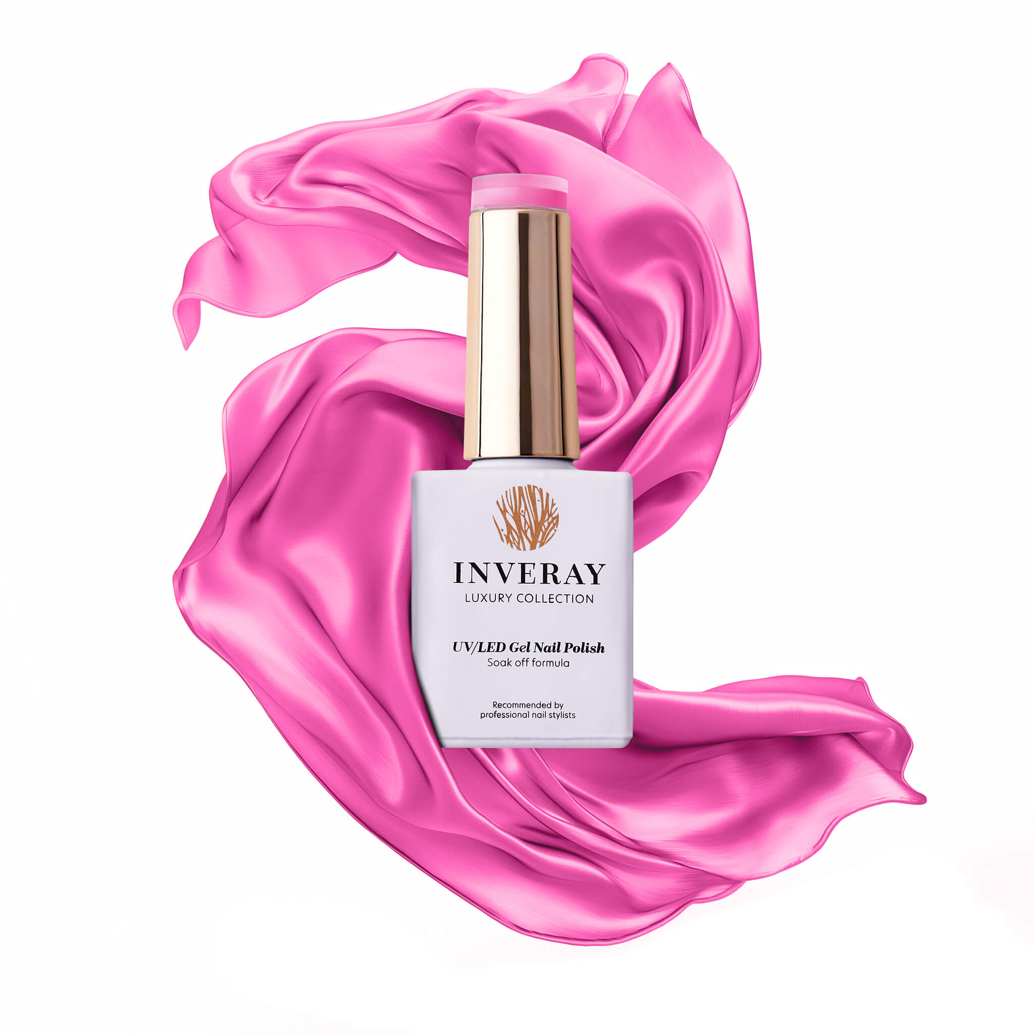 Lakier hybrydowy No. 023 - w odcieniu różowy guma balonowa - główny widok produktu