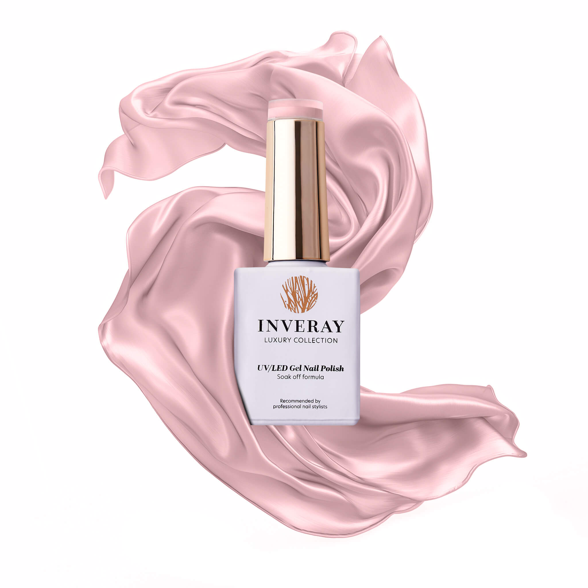 Lakier hybrydowy No. 045 - w odcieniu różanym - główny widok produktu