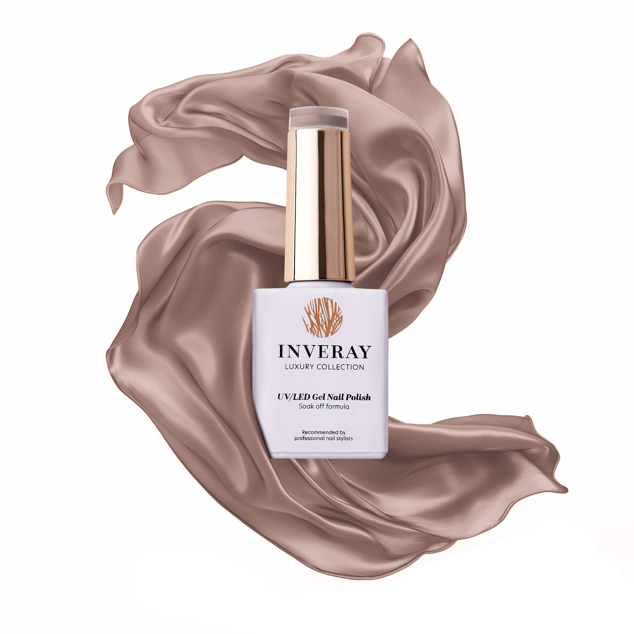 Lakier hybrydowy No. 052 - w odcieniu taupe - główny widok produktu