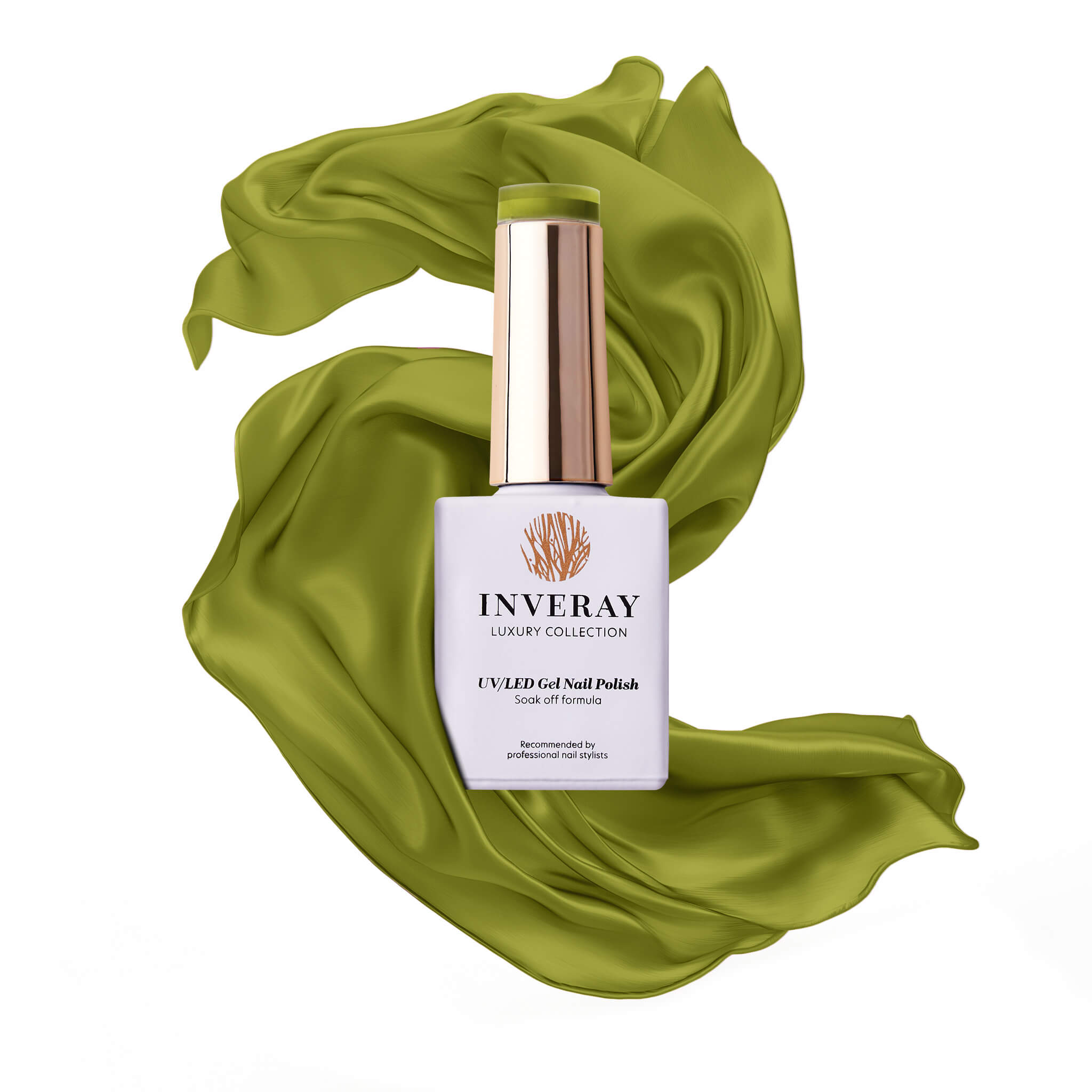 Lakier hybrydowy No. 085 - w odcieniu zielony oliwkowy - główny widok produktu.jpg