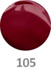 Lakier hybrydowy no 105 czerwony