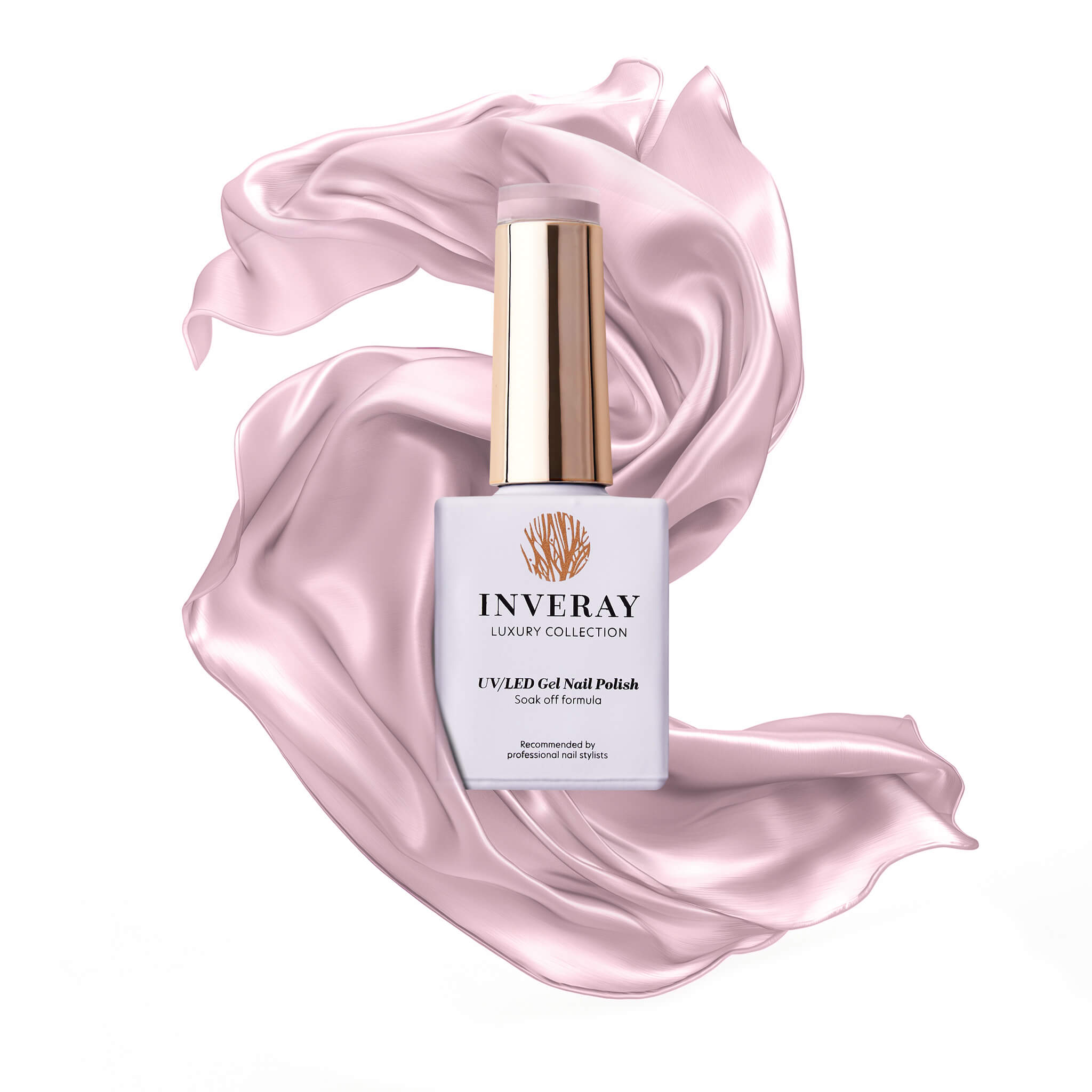 Lakier hybrydowy No. 120 - w odcieniu różowym półprzezroczystym - główny widok produktu