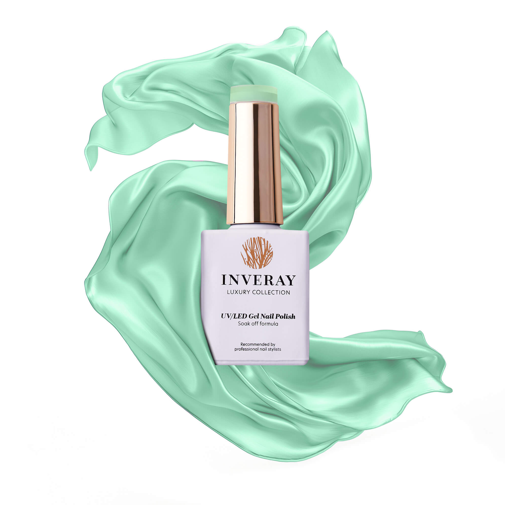 Lakier hybrydowy No. 126 - w odcieniu pastelowym miętowym - główny widok produktu