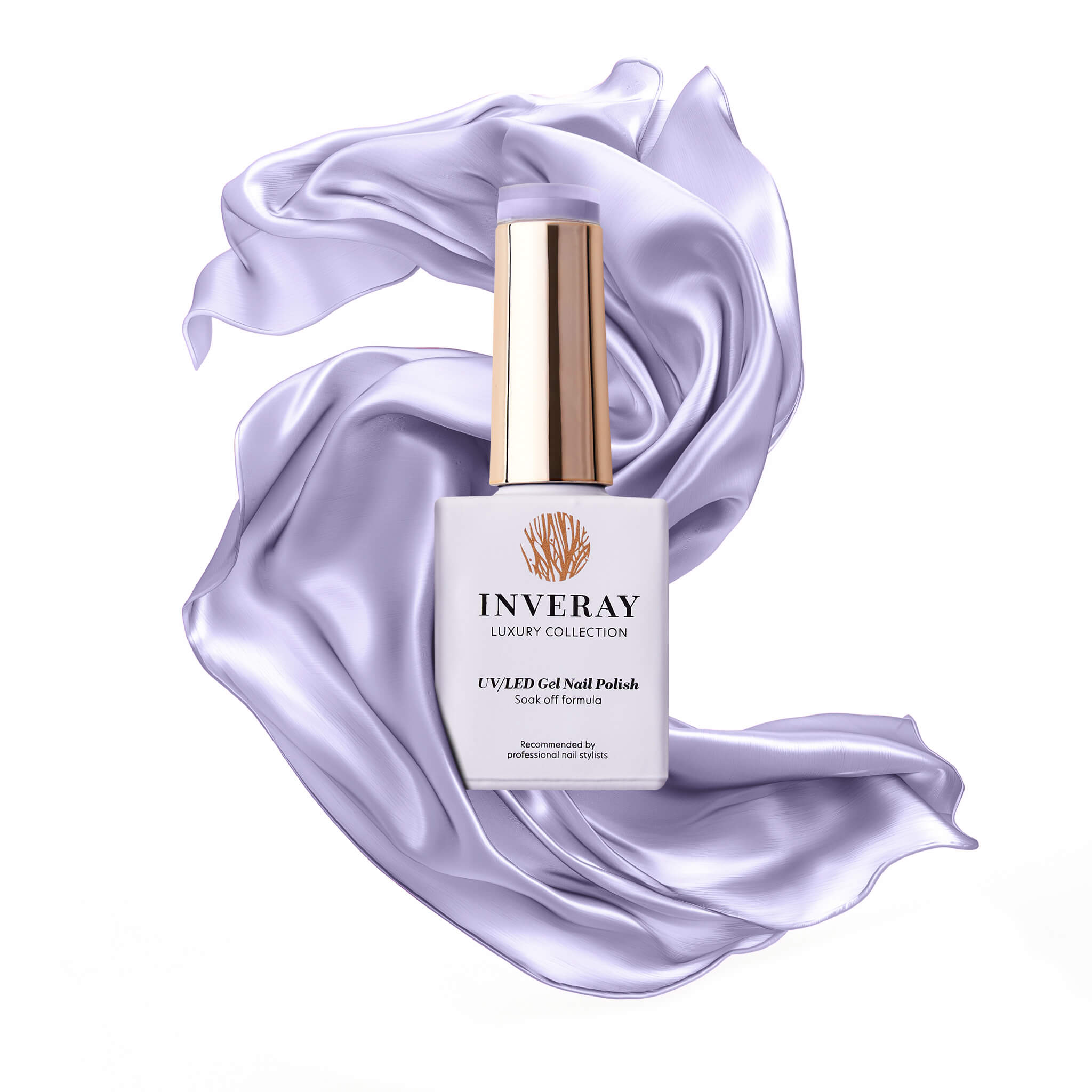 Lakier hybrydowy No. 129 - w odcieniu pastelowy fiolet - główny widok produktu