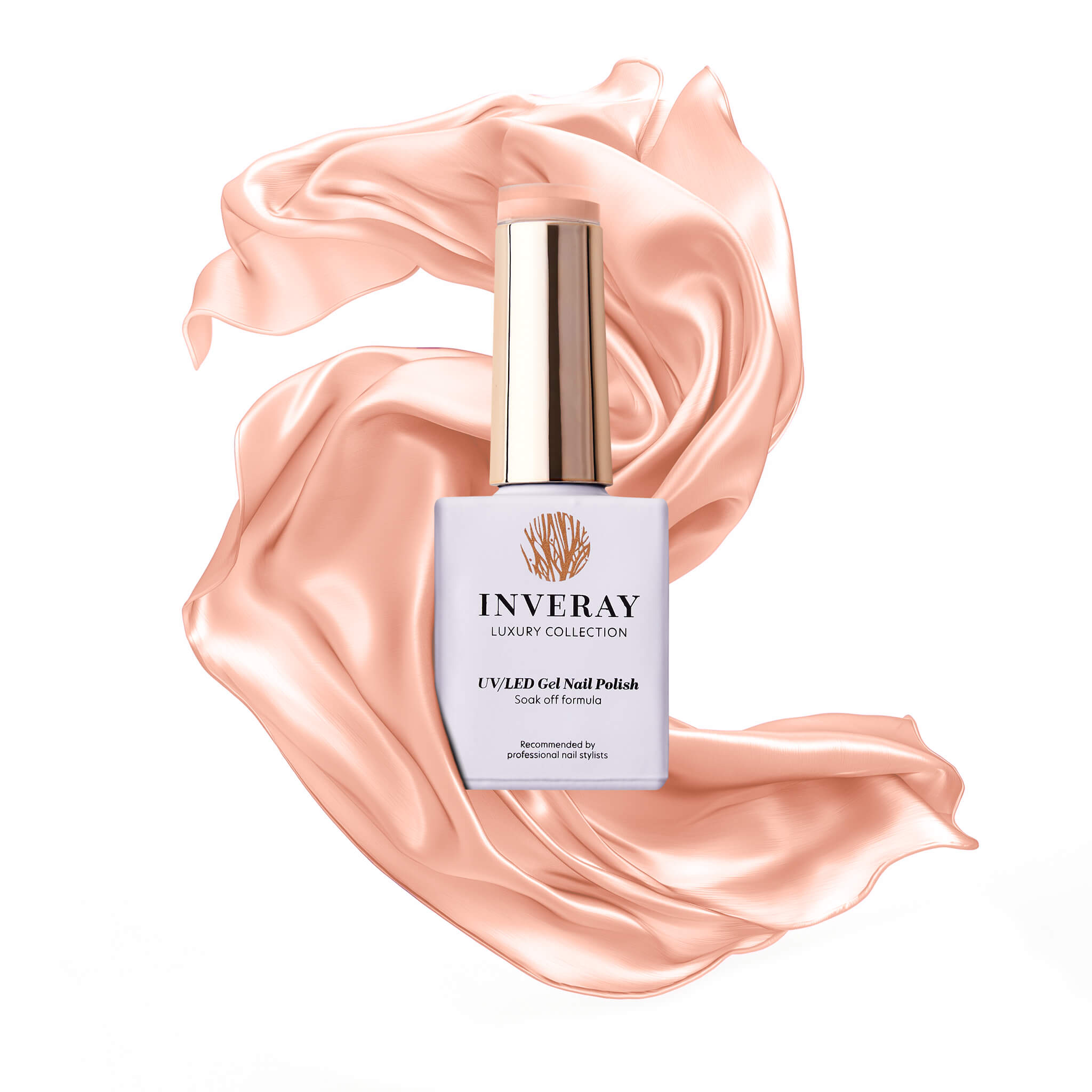 Lakier hybrydowy No. 201 - w odcieniu pomarańczowym - główny widok produktu