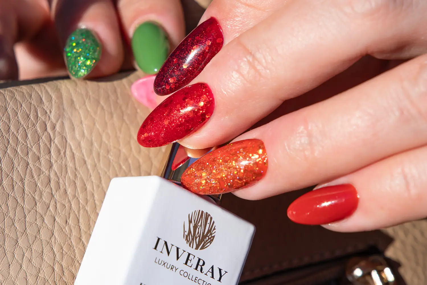 Lakiery hybrydowe brokatowe