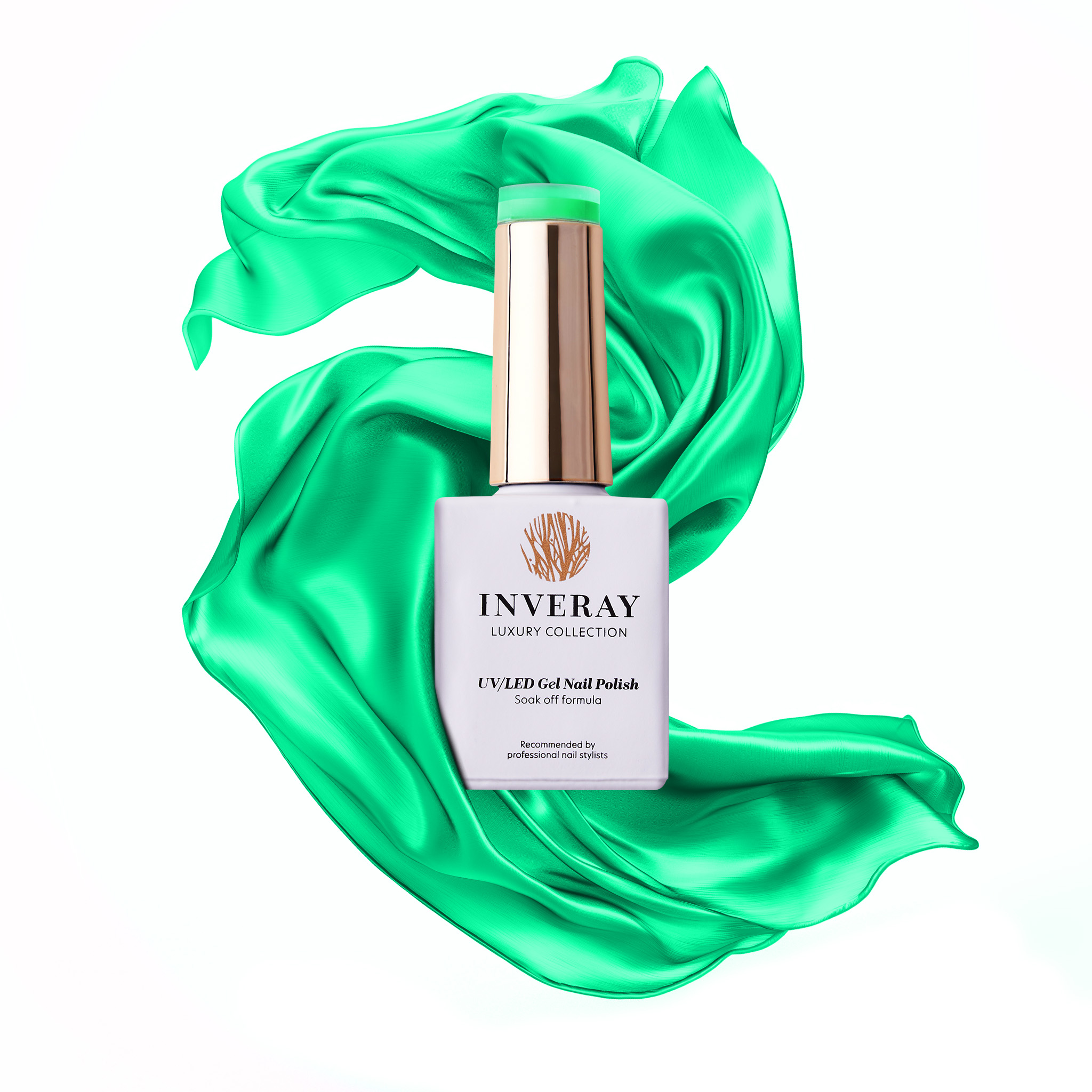 Lakier hybrydowy zielony jaskrawy no. 221 · ETHEREAL RADIANCE