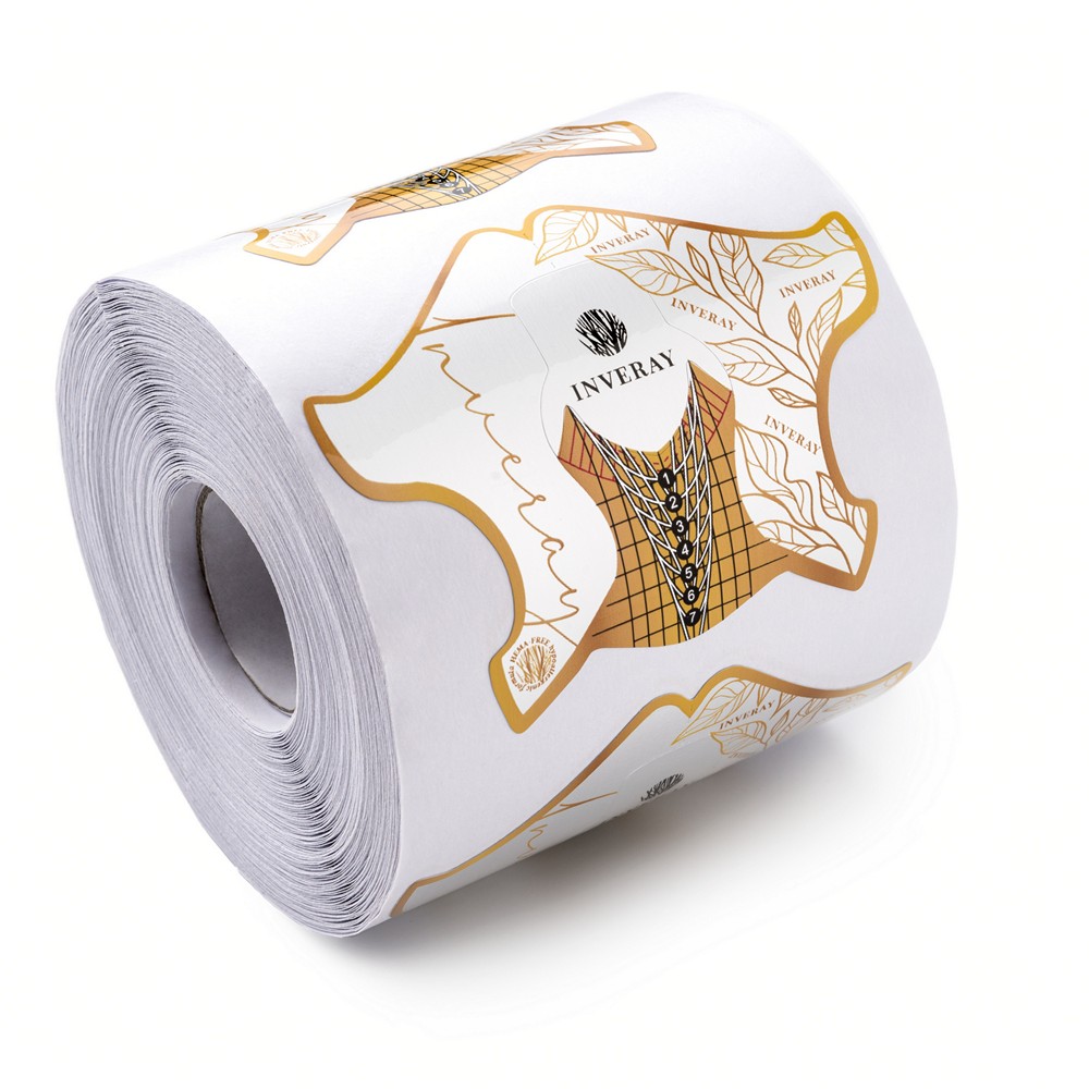 Formy do przedłużania paznokci · 300 sztuk rolka, produkty do paznokci