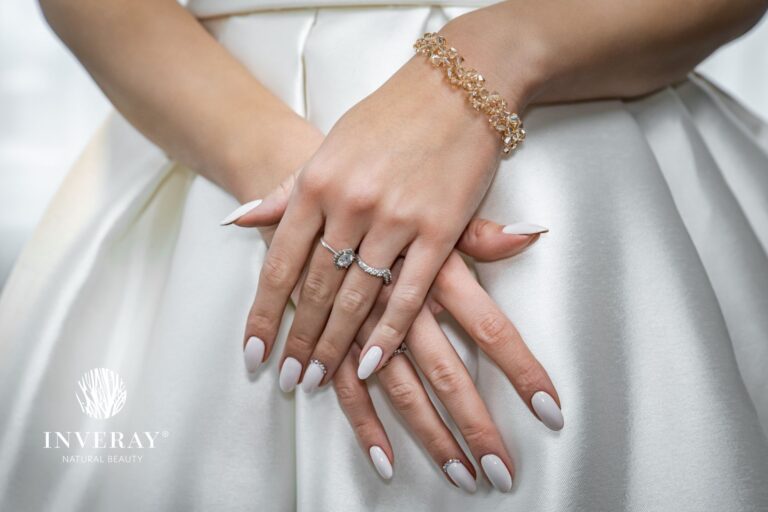 paznokcie dla panny młodej