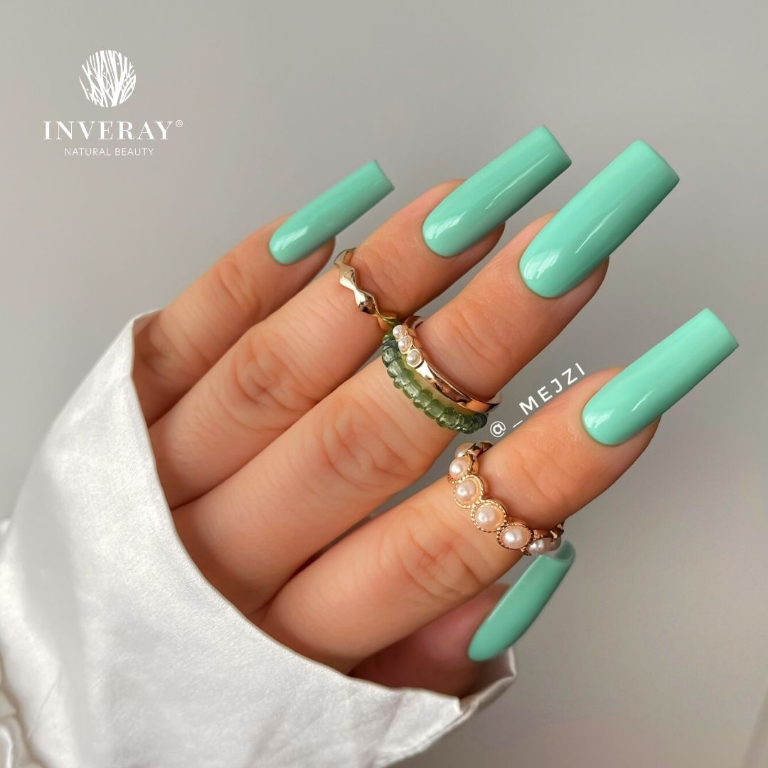 Lakier hybrydowy zielony morski No. 127 · THE OTHER SIDE GRASS - obrazek 3